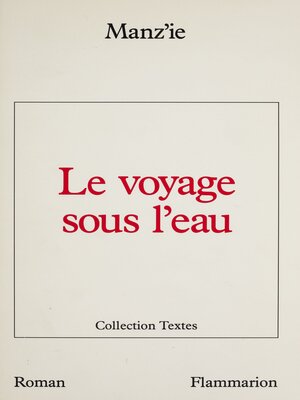 cover image of Le Voyage sous l'eau